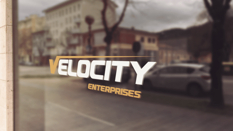 Velocity Enterprises Window Decal